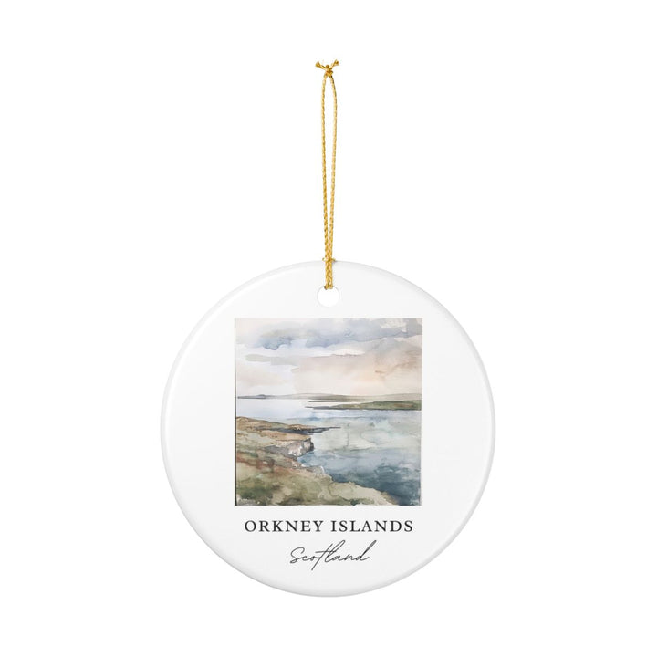 Orkney Islands Scotland Ornament | Christmas Travel Souvenir Gift