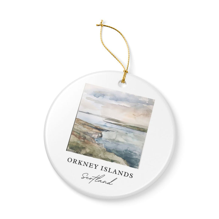 Orkney Islands Scotland Ornament | Christmas Travel Souvenir Gift