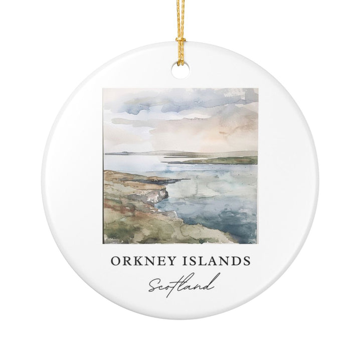 Orkney Islands Scotland Ornament | Christmas Travel Souvenir Gift