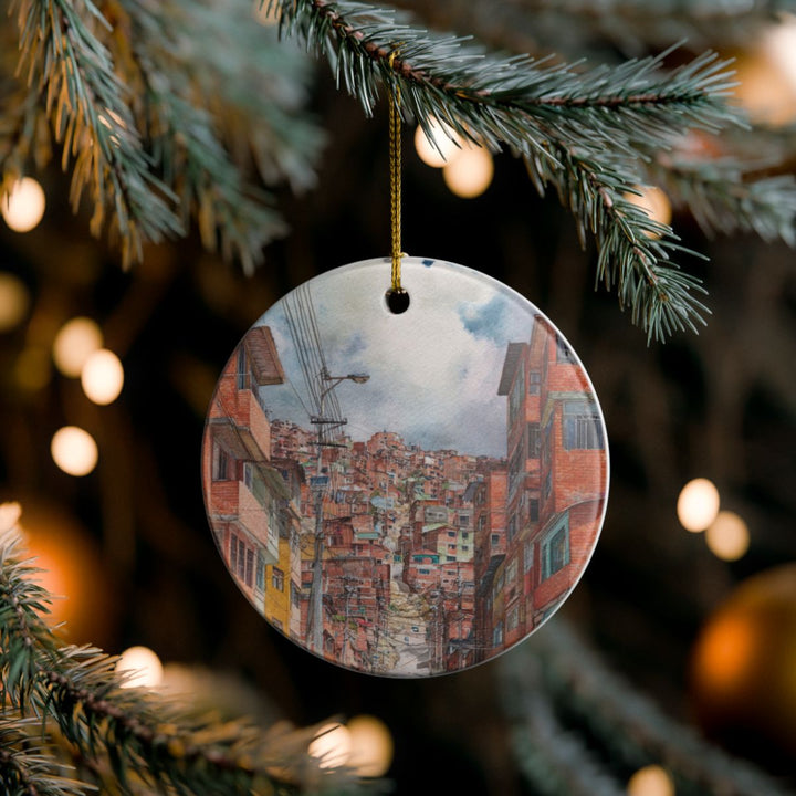 Oruro Bolivia Ornament: Unique Oruro Souvenir, Oruro Bolivia Xmas Decor, and Authentic Oruro Gift