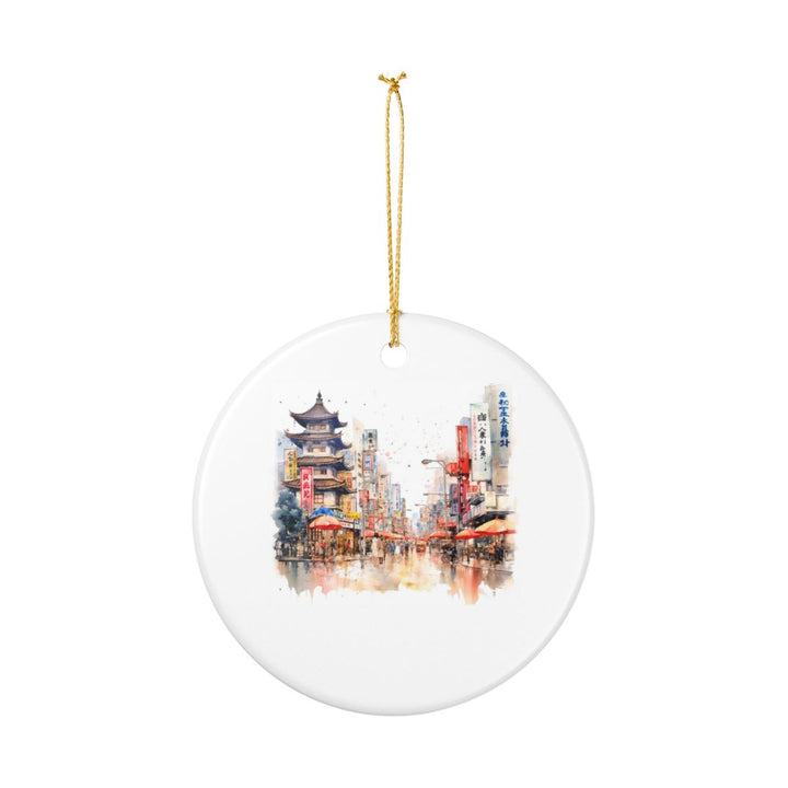 Osaka Japan Ornament: Unique Osaka Souvenir, Osaka Japan Xmas Decor, and Authentic Osaka Gift