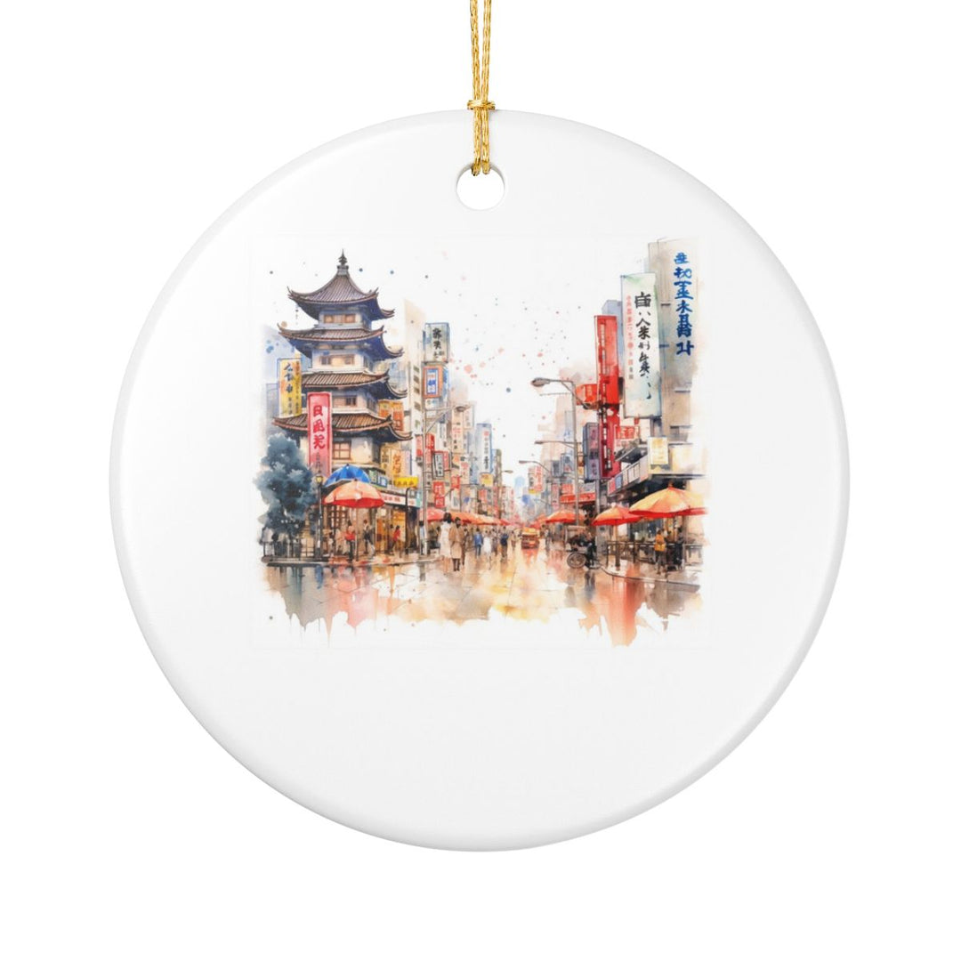 Osaka Japan Ornament: Unique Osaka Souvenir, Osaka Japan Xmas Decor, and Authentic Osaka Gift