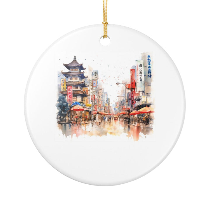 Osaka Japan Ornament: Unique Osaka Souvenir, Osaka Japan Xmas Decor, and Authentic Osaka Gift