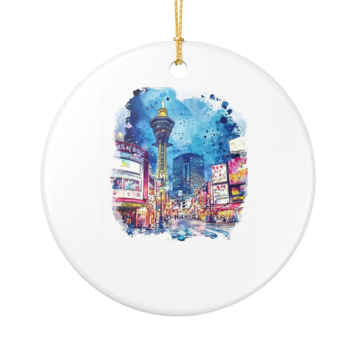 Osaka Japan Ornament: Unique Osaka Souvenir, Osaka Japan Xmas Decor, and Authentic Osaka Gift