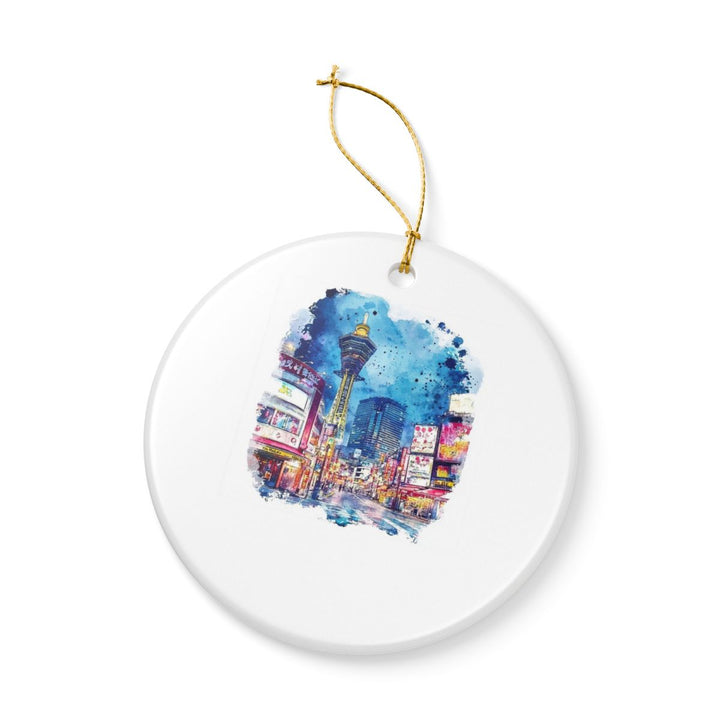 Osaka Japan Ornament: Unique Osaka Souvenir, Osaka Japan Xmas Decor, and Authentic Osaka Gift