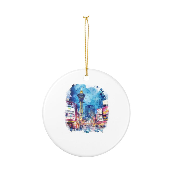 Osaka Japan Ornament: Unique Osaka Souvenir, Osaka Japan Xmas Decor, and Authentic Osaka Gift