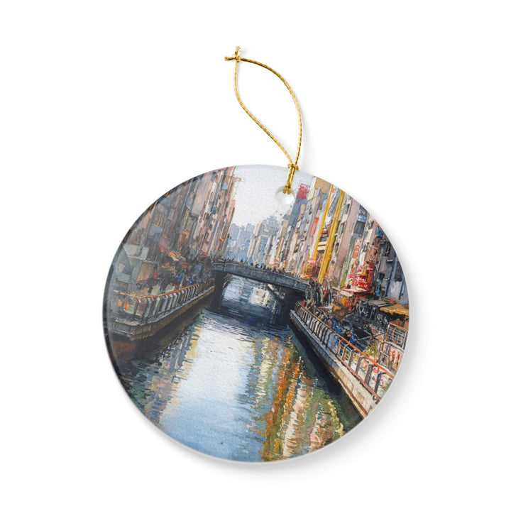 Osaka Japan Ornament: Unique Osaka Souvenir, Osaka Japan Xmas Decor, and Authentic Osaka Gift