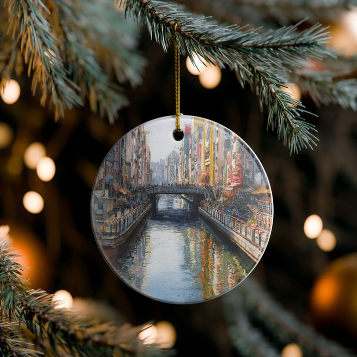 Osaka Japan Ornament: Unique Osaka Souvenir, Osaka Japan Xmas Decor, and Authentic Osaka Gift