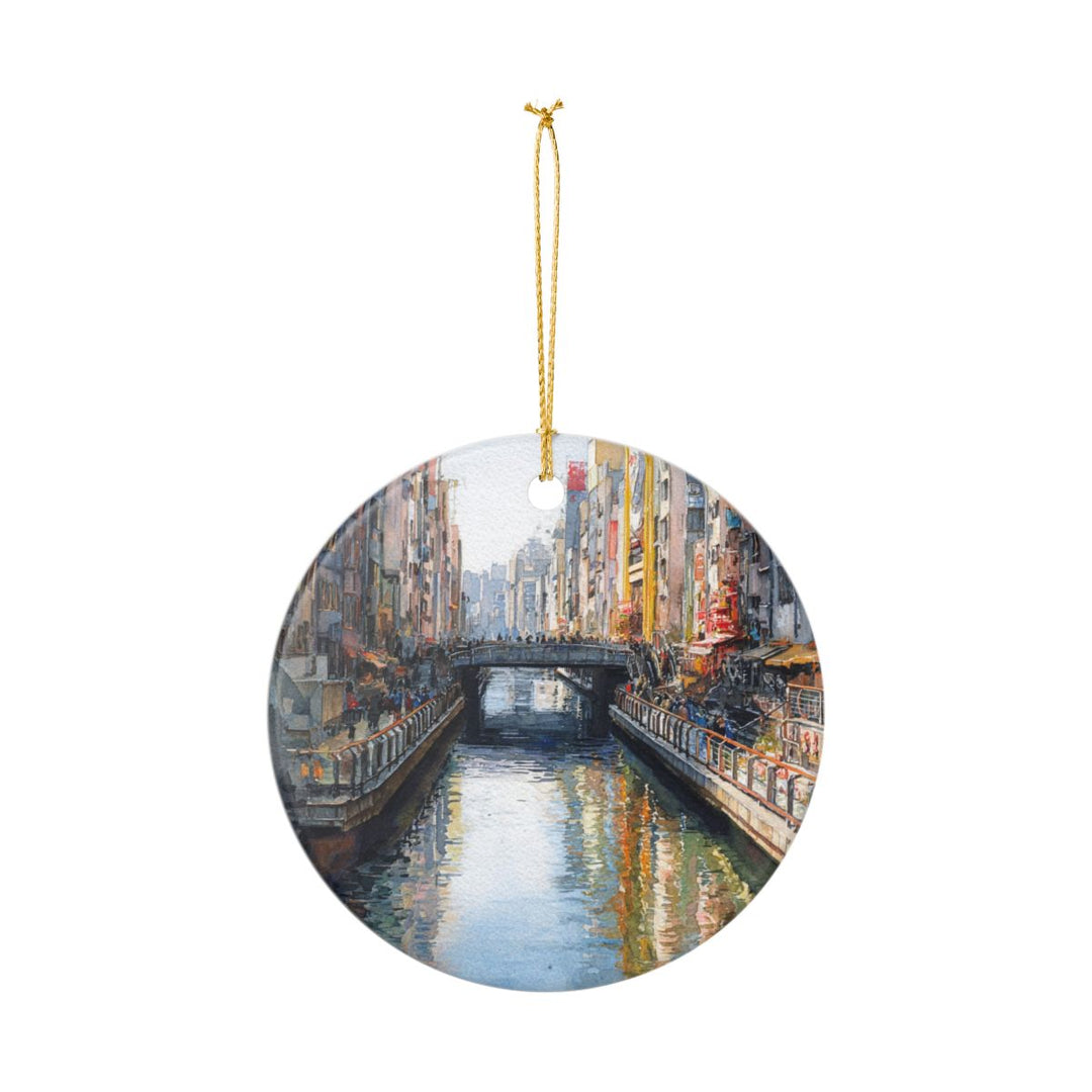 Osaka Japan Ornament: Unique Osaka Souvenir, Osaka Japan Xmas Decor, and Authentic Osaka Gift