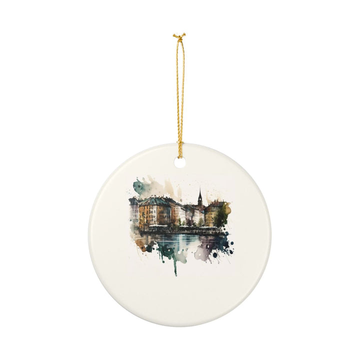 Oslo Norway Ornament: Unique Oslo Souvenir, Oslo Norway Xmas Decor, and Authentic Oslo Gift