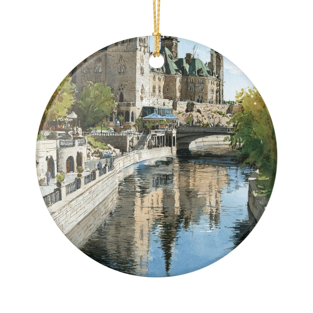 Ottawa Canada Ornament: Unique Ottawa Canada Souvenir, Ottawa Canada Xmas Decor, and Authentic Ottawa Canada Gift