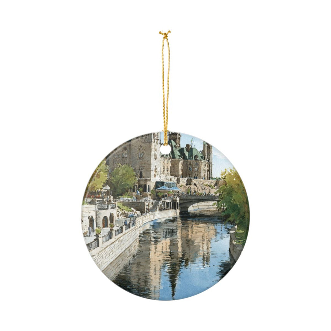 Ottawa Canada Ornament: Unique Ottawa Canada Souvenir, Ottawa Canada Xmas Decor, and Authentic Ottawa Canada Gift
