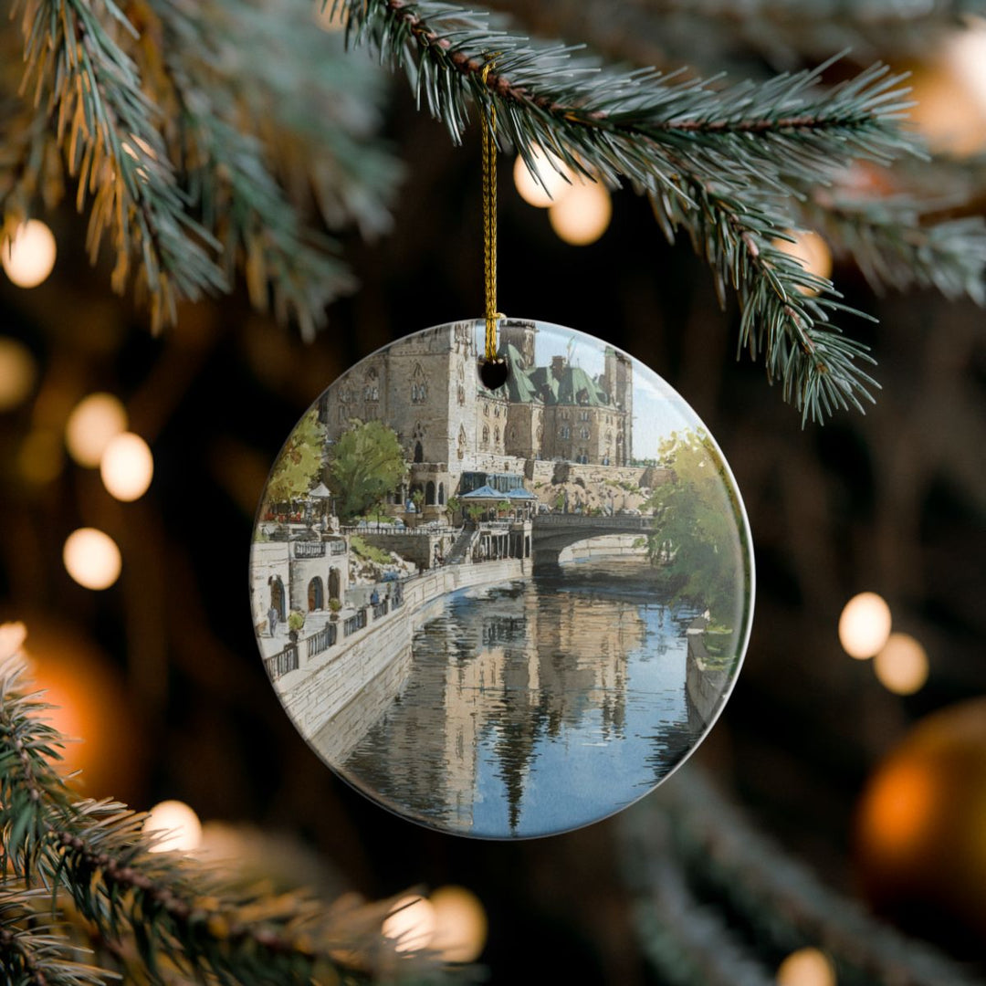 Ottawa Canada Ornament: Unique Ottawa Canada Souvenir, Ottawa Canada Xmas Decor, and Authentic Ottawa Canada Gift