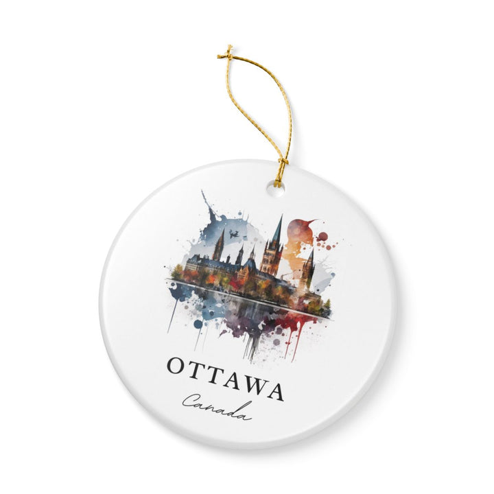 Ottawa Canada Ornament: Unique Ottawa Canada Souvenir, Ottawa Canada Xmas Decor, and Authentic Ottawa Canada Gift