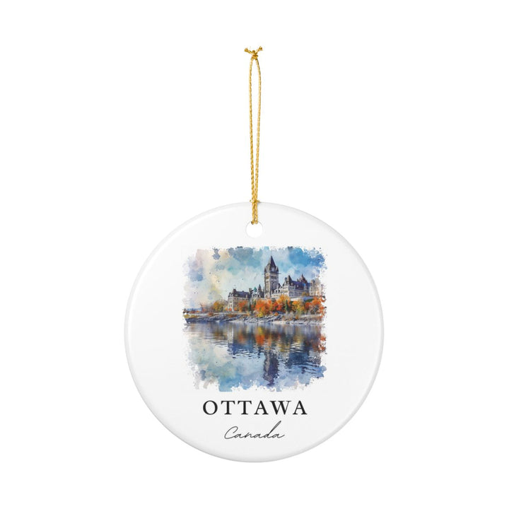 Ottawa Canada Ornament: Unique Ottawa Canada Souvenir, Ottawa Canada Xmas Decor, and Authentic Ottawa Canada Gift