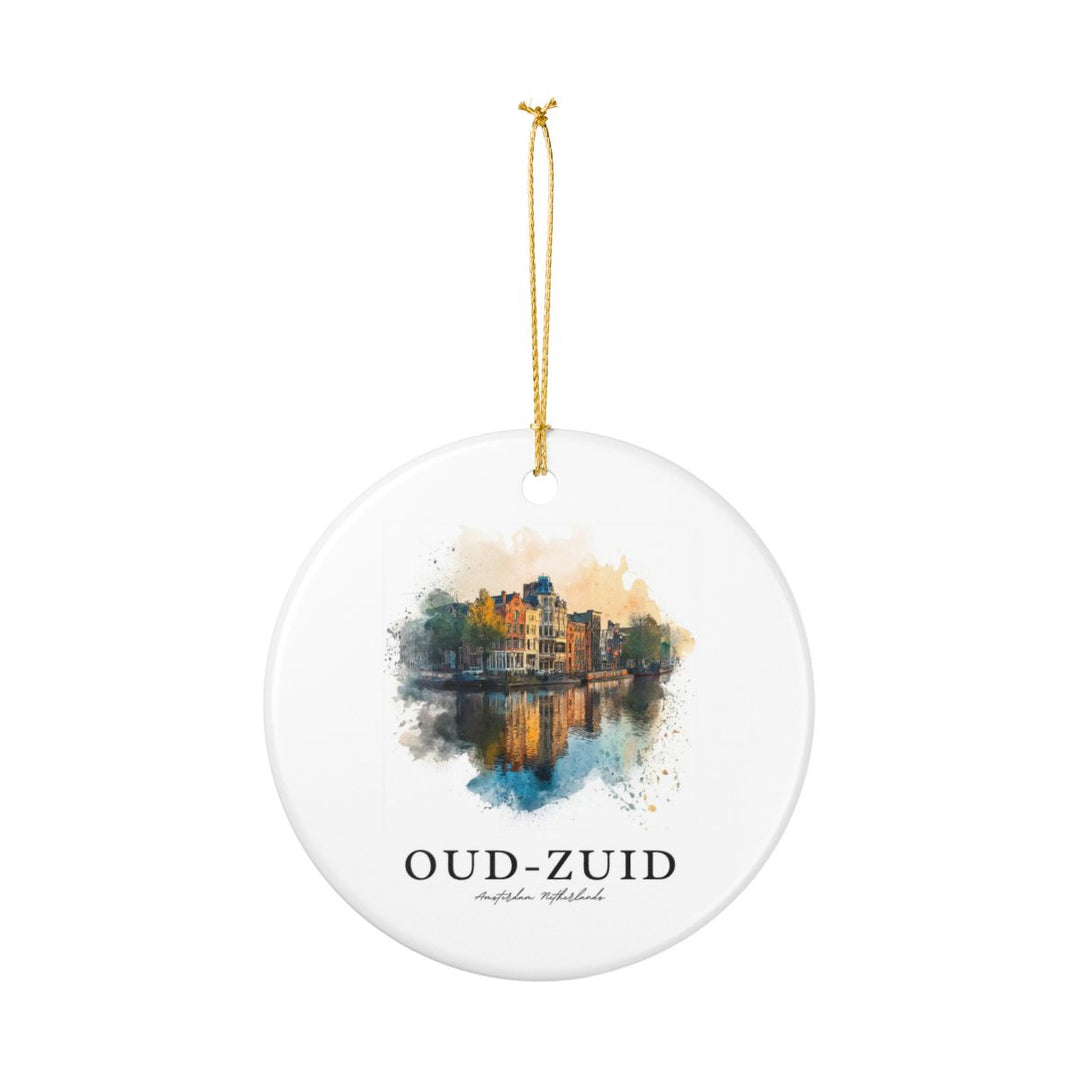 Oud Zuid Amsterdam Ornament: Unique Oud Zuid Amsterdam Souvenir, Oud Zuid Amsterdam Xmas Decor, and Authentic Oud Zuid Amsterdam Gift