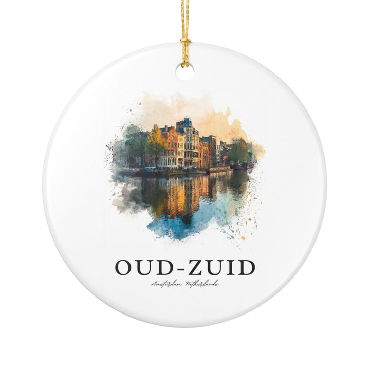 Oud Zuid Amsterdam Ornament: Unique Oud Zuid Amsterdam Souvenir, Oud Zuid Amsterdam Xmas Decor, and Authentic Oud Zuid Amsterdam Gift