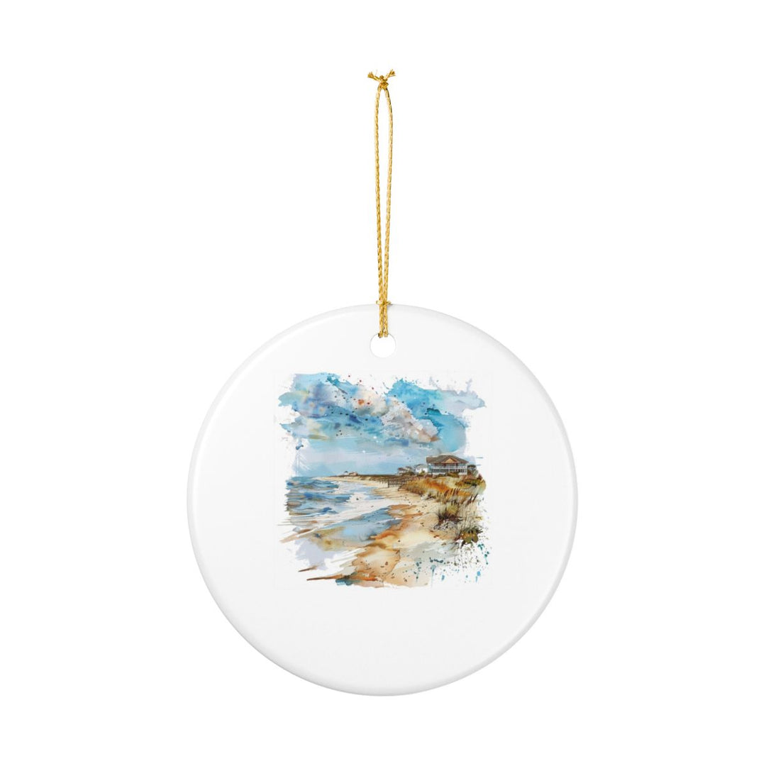 Outer Banks North Carolina Ornament: Unique Outer Banks Souvenir, Outer Banks North Carolina Xmas Decor, and Authentic Outer Banks Gift