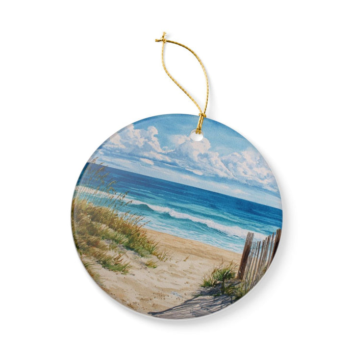 Outer Banks North Carolina Ornament: Unique Outer Banks Souvenir, Outer Banks North Carolina Xmas Decor, and Authentic Outer Banks Gift