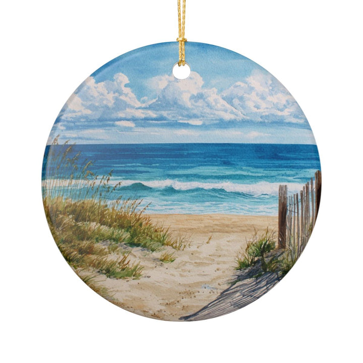 Outer Banks North Carolina Ornament: Unique Outer Banks Souvenir, Outer Banks North Carolina Xmas Decor, and Authentic Outer Banks Gift