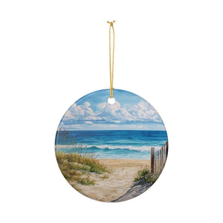 Outer Banks North Carolina Ornament: Unique Outer Banks Souvenir, Outer Banks North Carolina Xmas Decor, and Authentic Outer Banks Gift