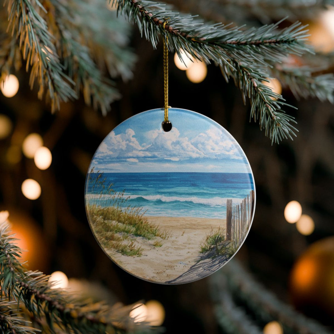 Outer Banks North Carolina Ornament: Unique Outer Banks Souvenir, Outer Banks North Carolina Xmas Decor, and Authentic Outer Banks Gift