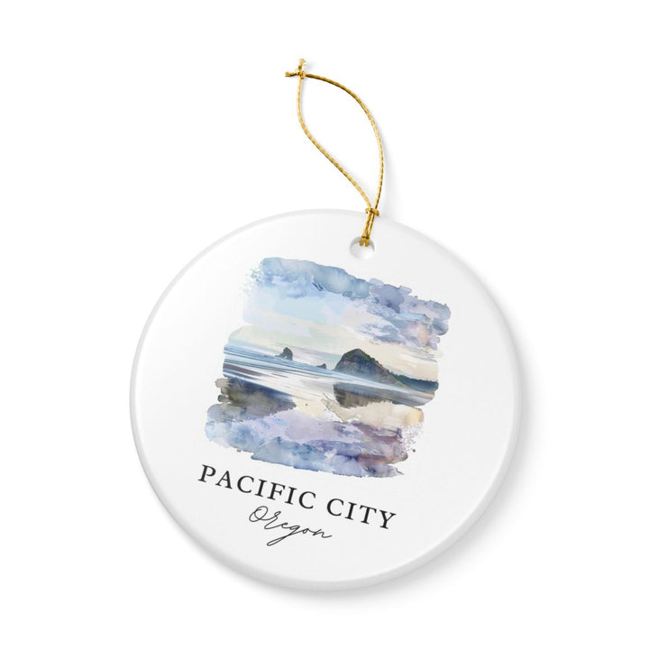 Pacific City Oregon Ornament: Unique Pacific City Oregon Souvenir, Pacific City Oregon Xmas Decor, and Authentic Pacific City Oregon Gift