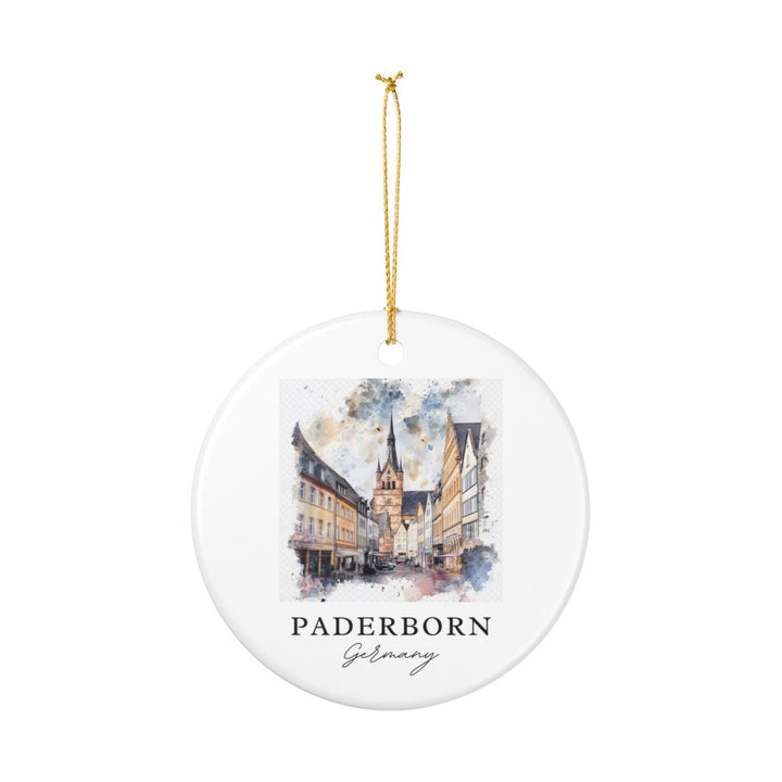 Paderborn Germany Ornament: Unique Paderborn Souvenir, Paderborn Germany Xmas Decor, and Authentic Paderborn Gift