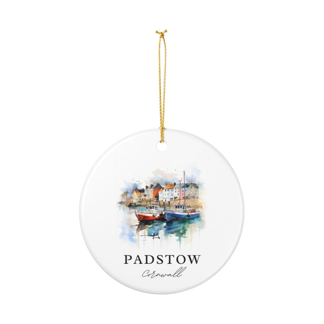Padstow United Kingdom Ornament: Unique Padstow United Kingdom Souvenir, Padstow United Kingdom Xmas Decor, and Authentic Padstow United Kingdom Gift