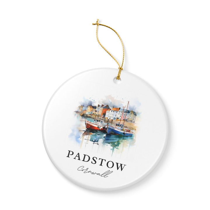 Padstow United Kingdom Ornament: Unique Padstow United Kingdom Souvenir, Padstow United Kingdom Xmas Decor, and Authentic Padstow United Kingdom Gift
