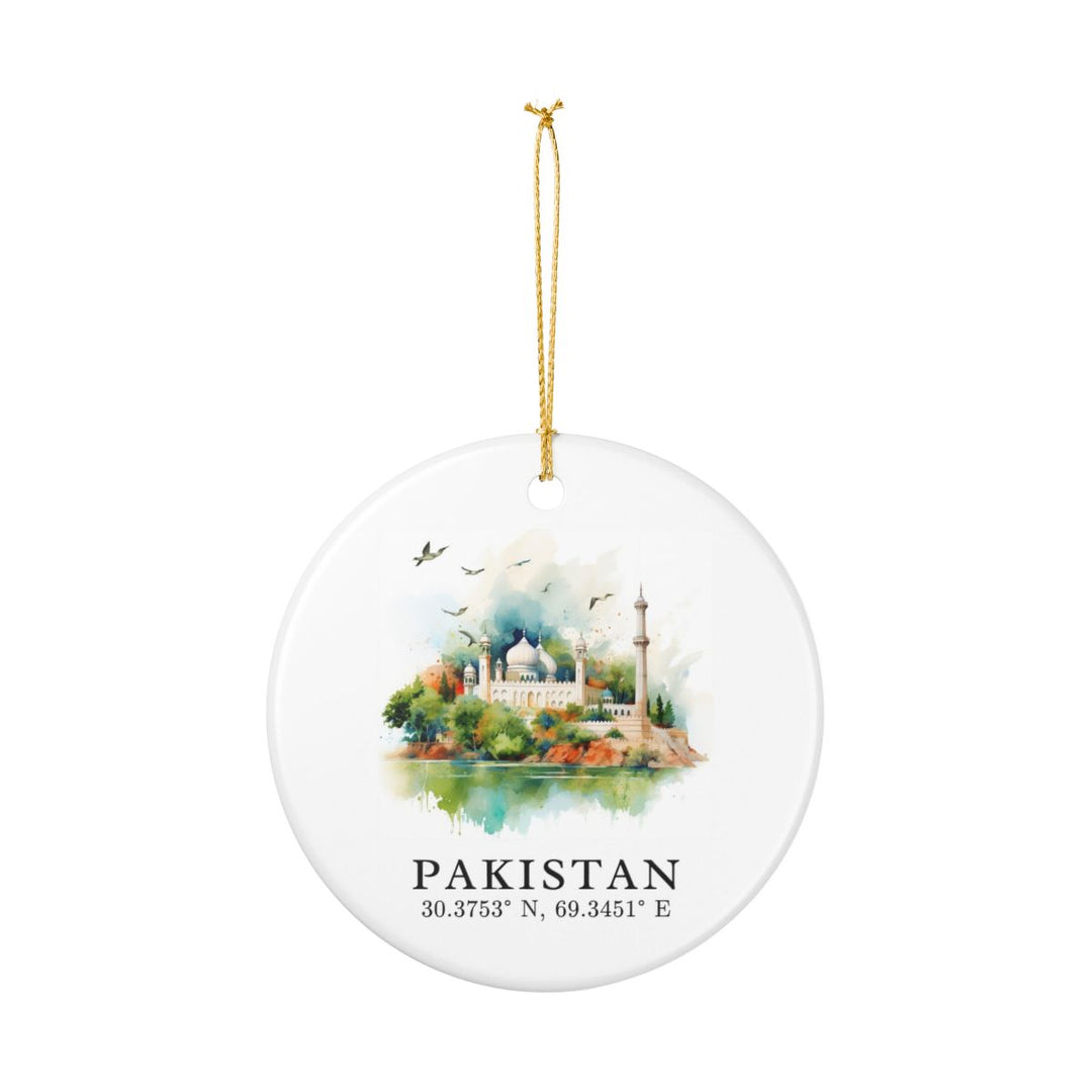 Pakistan Country Ornament: Unique Pakistan Country Souvenir, Pakistan Country Xmas Decor, and Authentic Pakistan Country Gift