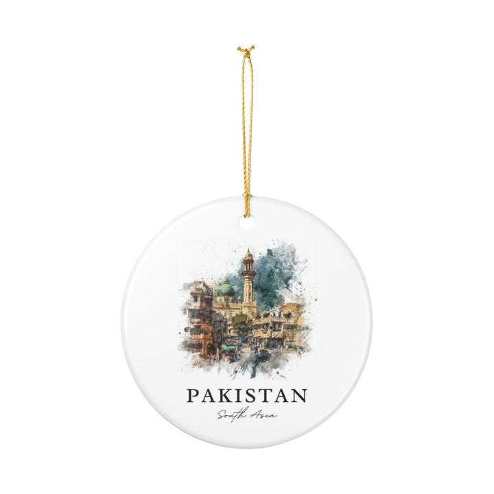 Pakistan Ornament: Unique Pakistan Souvenir, Pakistan Xmas Decor, and Authentic Pakistan Gift