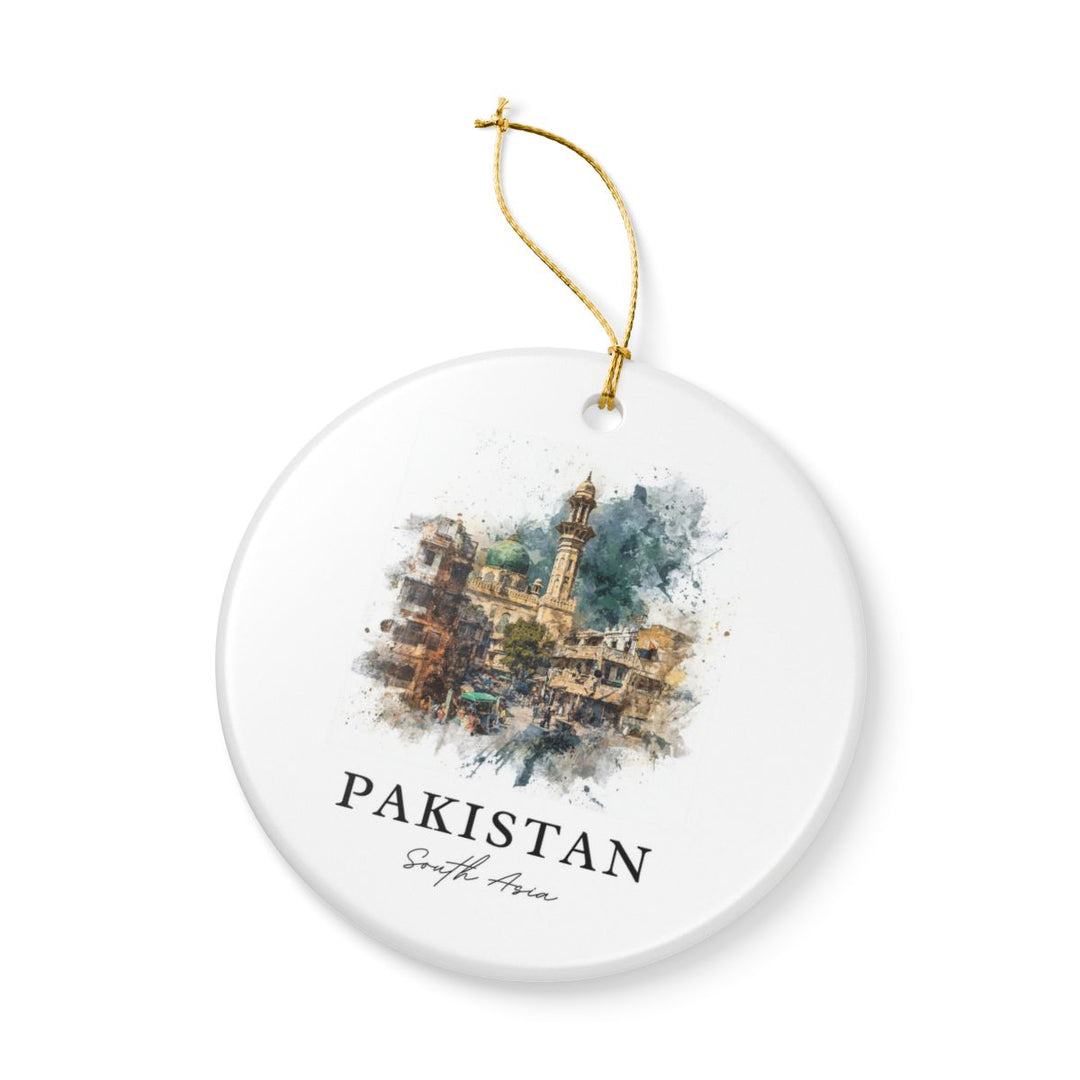 Pakistan Ornament: Unique Pakistan Souvenir, Pakistan Xmas Decor, and Authentic Pakistan Gift