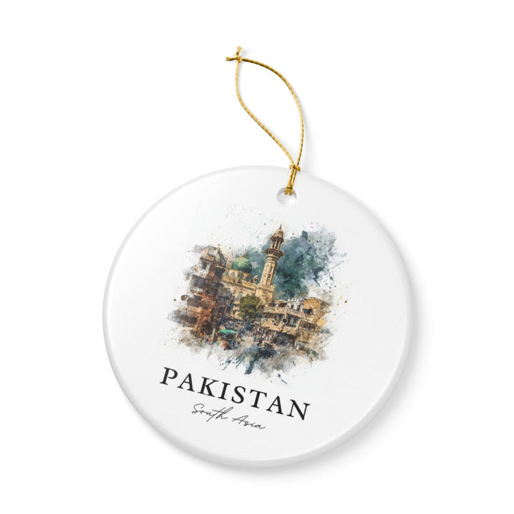 Pakistan Ornament: Unique Pakistan Souvenir, Pakistan Xmas Decor, and Authentic Pakistan Gift