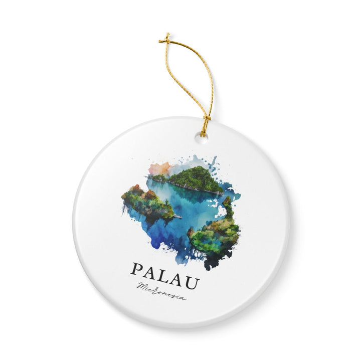 Palau Ornament: Unique Palau Souvenir, Palau Xmas Decor, and Authentic Palau Gift