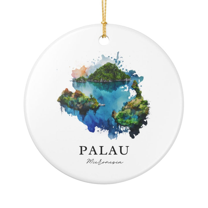 Palau Ornament: Unique Palau Souvenir, Palau Xmas Decor, and Authentic Palau Gift