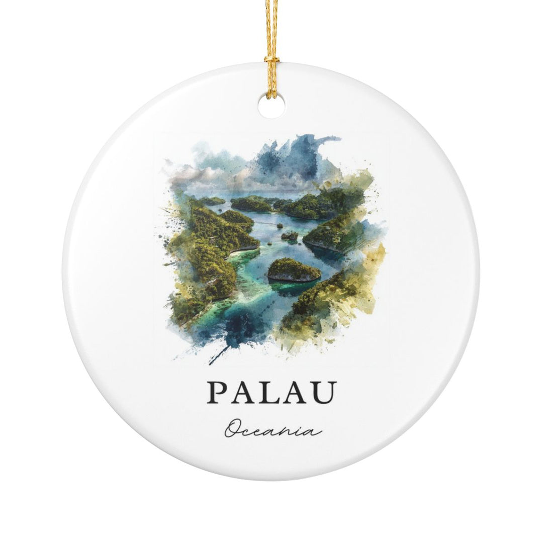 Palau Ornament: Unique Palau Souvenir, Palau Xmas Decor, and Authentic Palau Gift