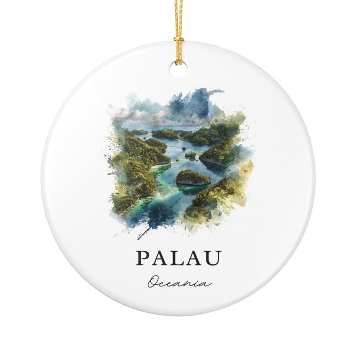 Palau Ornament: Unique Palau Souvenir, Palau Xmas Decor, and Authentic Palau Gift