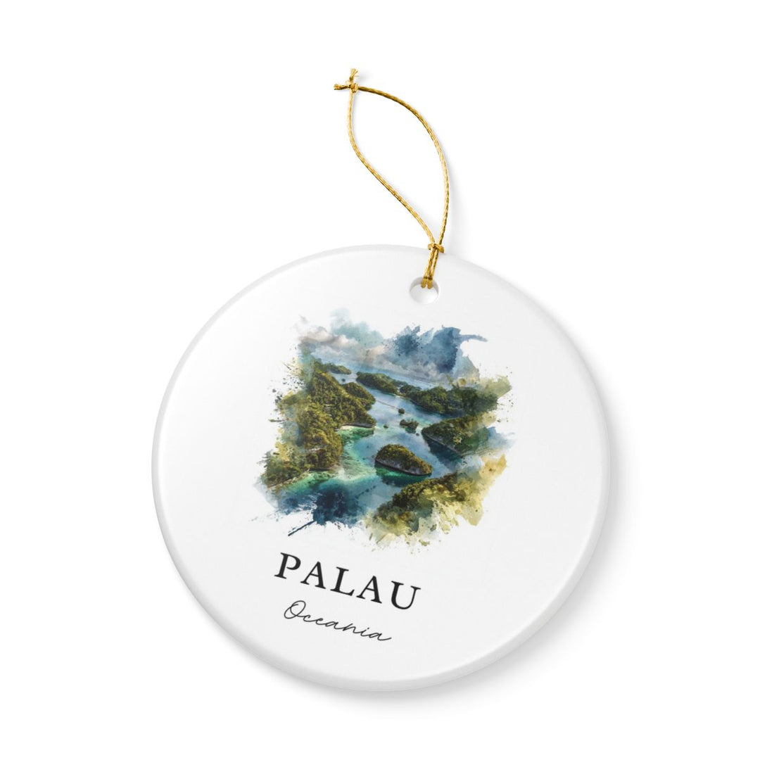 Palau Ornament: Unique Palau Souvenir, Palau Xmas Decor, and Authentic Palau Gift