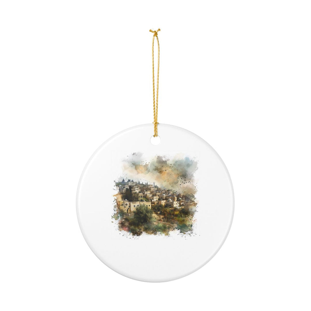 Palestine Ornament: Unique Palestine Souvenir, Palestine Xmas Decor, and Authentic Palestine Gift