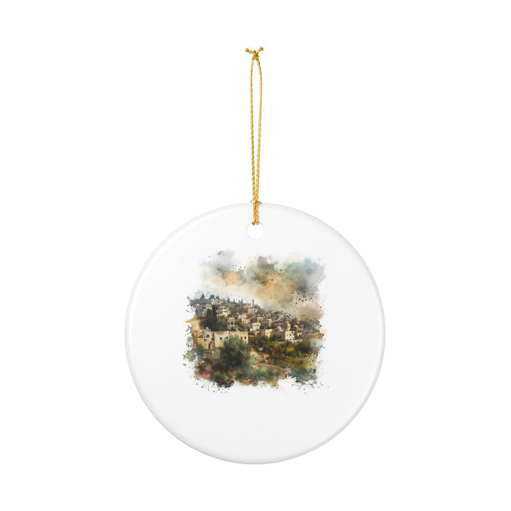 Palestine Ornament: Unique Palestine Souvenir, Palestine Xmas Decor, and Authentic Palestine Gift