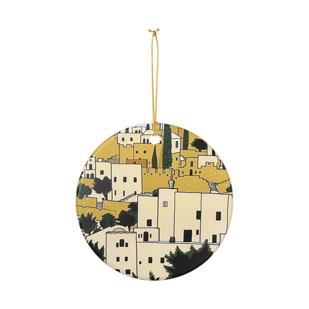 Palestine Ornament: Unique Palestine Souvenir, Palestine Xmas Decor, and Authentic Palestine Gift