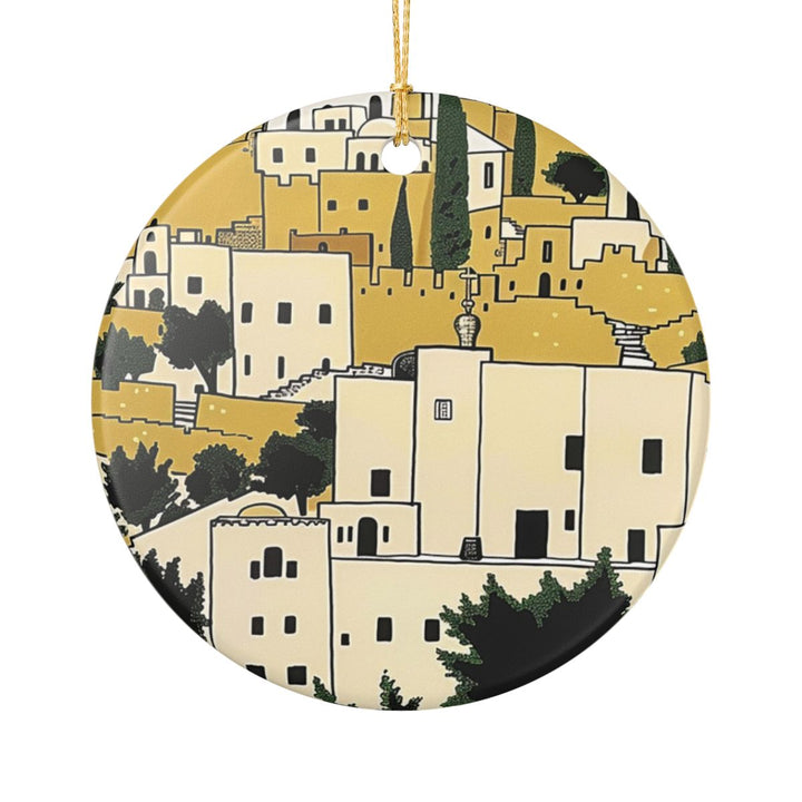 Palestine Ornament: Unique Palestine Souvenir, Palestine Xmas Decor, and Authentic Palestine Gift