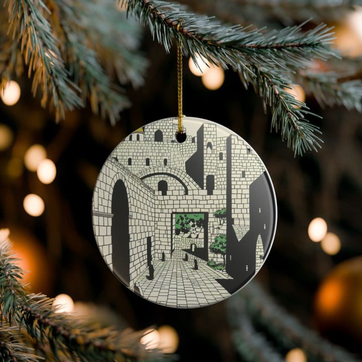 Palestine Ornament: Unique Palestine Souvenir, Palestine Xmas Decor, and Authentic Palestine Gift