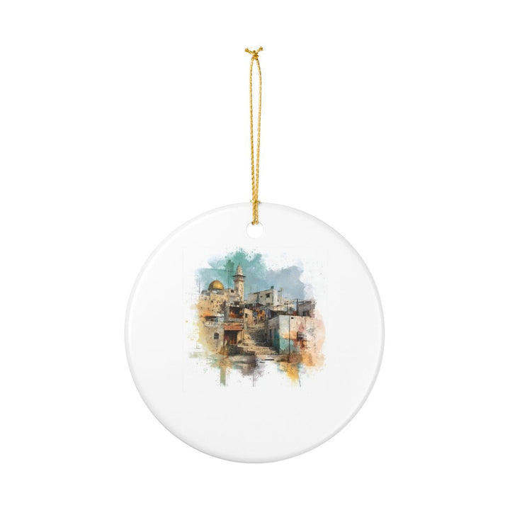 Palestine Ornament: Unique Palestine Souvenir, Palestine Xmas Decor, and Authentic Palestine Gift