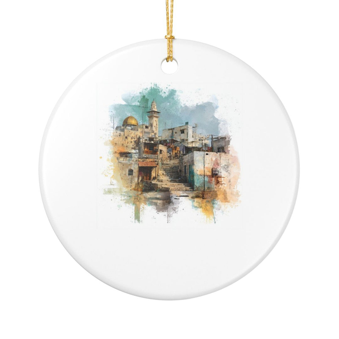 Palestine Ornament: Unique Palestine Souvenir, Palestine Xmas Decor, and Authentic Palestine Gift