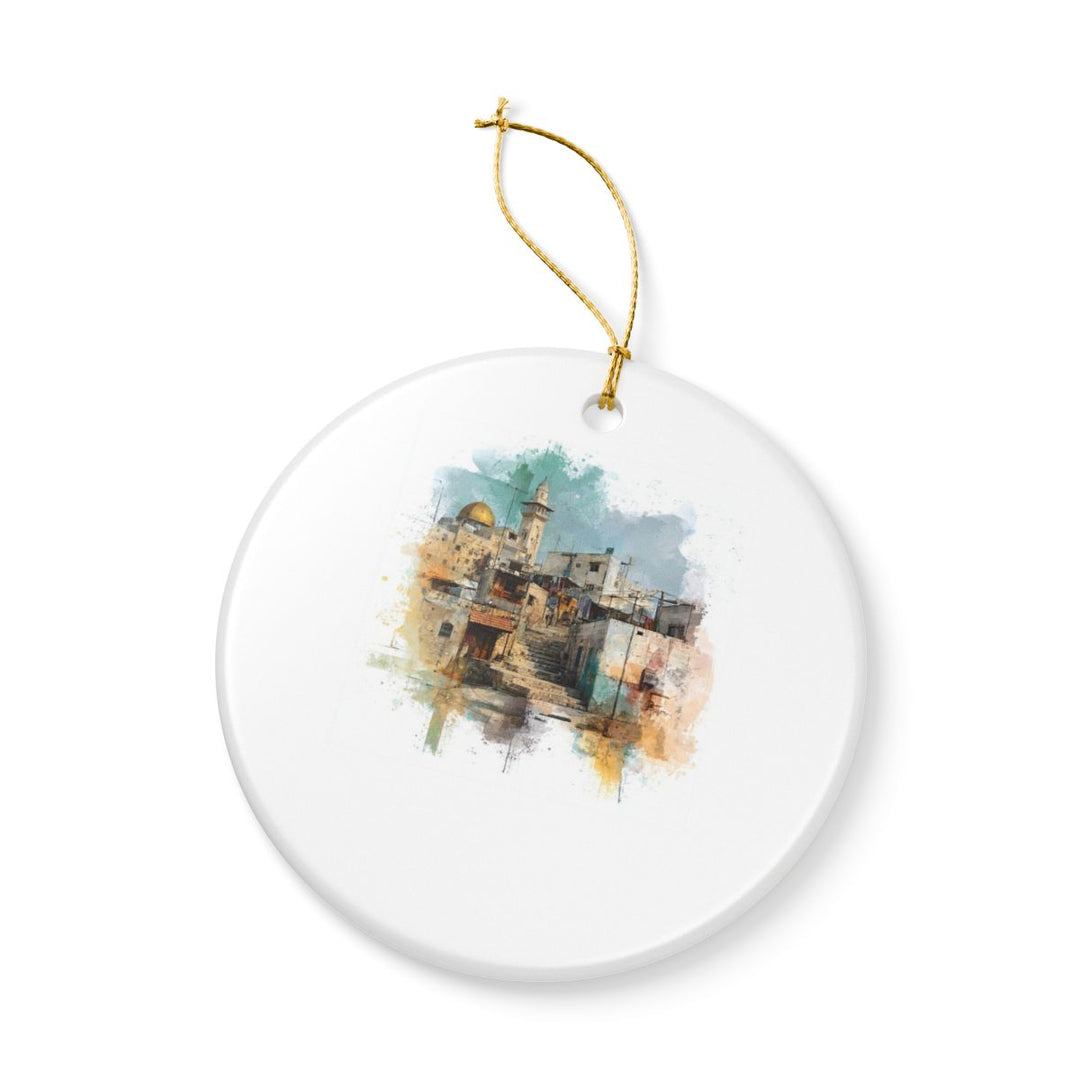 Palestine Ornament: Unique Palestine Souvenir, Palestine Xmas Decor, and Authentic Palestine Gift