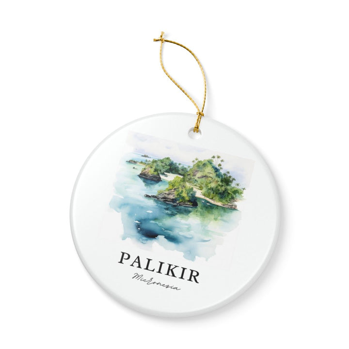 Palikir Micronesia Ornament: Unique Palikir Micronesia Souvenir, Palikir Micronesia Xmas Decor, and Authentic Palikir Micronesia Gift