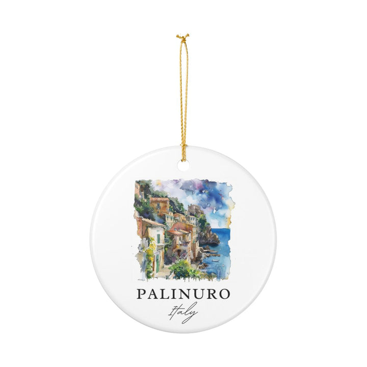 Palinuro Italy Ornament: Unique Palinuro Souvenir, Palinuro Italy Xmas Decor, and Authentic Palinuro Gift