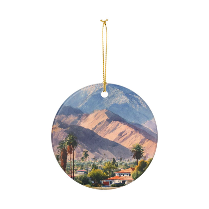 Palm Desert California Ornament: Unique Palm Desert Souvenir, Palm Desert California Xmas Decor, and Authentic Palm Desert Gift